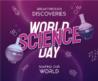 World Science Day Headline Facebook Post