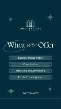 Business Services List Snapchat Design