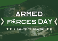 Armed Forces Day Postcard