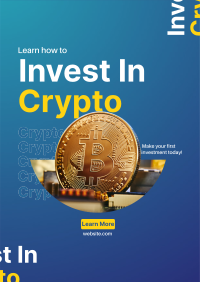 Crypto Investment Poster