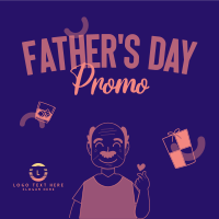 Fathers Day Promo Linkedin Post Design