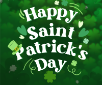 Saint Patricks Greetings Facebook Post