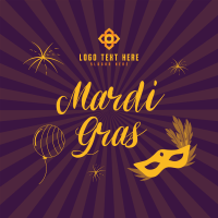 Mardi Gras Linkedin Post