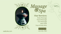 Spa Available Services Facebook Event Cover