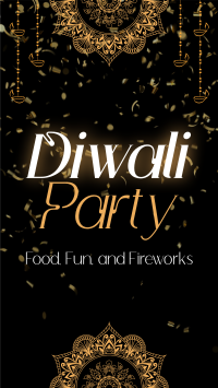 Diwali Party Instagram Story