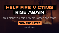 Minimalist Fire Donations Animation