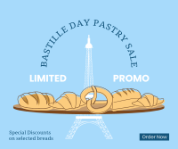 Bastille Day Breads Facebook Post