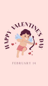 Cupid Valentines Facebook Story