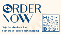 QR Scan Order Facebook Event Cover Design