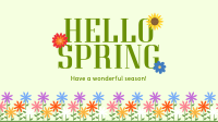 Hello Spring! Facebook Event Cover