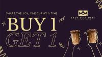 Buy 1 Take 1 Coffee Video Image Preview