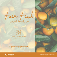 Farm Fresh Linkedin Post Design