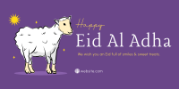 Eid Al Adha Lamb Twitter Post