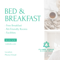 Bed and Breakfast Services Instagram Post Image Preview