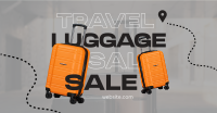 Travel Luggage Sale Facebook Ad