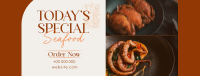 Minimal Seafood Restaurant  Facebook Cover Image Preview