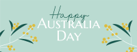 Golden Wattle  for Aussie Day Facebook Cover Image Preview