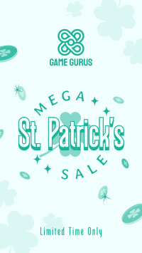 St. Patrick's Mega Sale Facebook Story