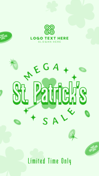 St. Patrick's Mega Sale Facebook Story