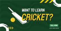 Time to Learn Cricket Facebook Ad