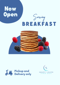 New Breakfast Restaurant Poster