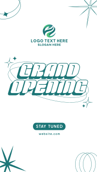 Y2K Grand Opening Instagram Story Design