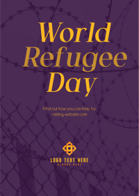 Help Refugees Poster