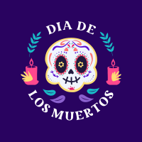 Day of the Dead Badge Instagram Post