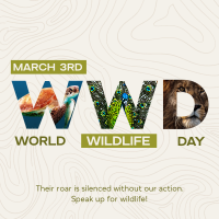 World Wildlife Day Instagram Post