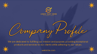 Minimalist Company About Animation