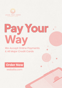 Digital Online Payment Poster