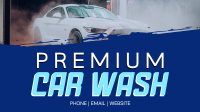 Premium Car Wash Facebook Event Cover