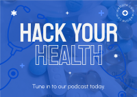 Modern Health Podcast Postcard