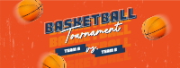 Basketball Game Tournament Facebook Cover