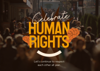 Human Rights Postcard example 3