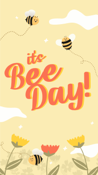 Happy Bee Day Garden Video