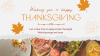 Thanksgiving Day Greetings Video