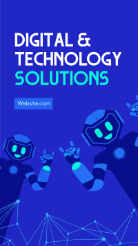 Digital & Tech Solutions Facebook Story