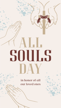 Prayer for Souls' Day Instagram Story