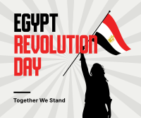 Egypt Revolution Day Facebook Post