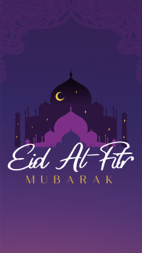 Starry Eid Al-Fitr Facebook Story