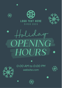 White Christmas Opening Flyer