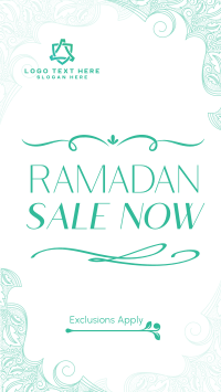 Ornamental Ramadan Sale Instagram Story