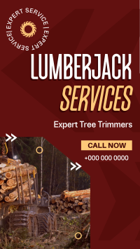 Expert Lumberjack Services Instagram Reel