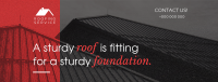 Professional Roofing Service Facebook Cover Image Preview