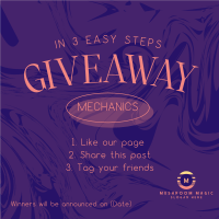 Easy Giveaway Mechanics Instagram Post Image Preview