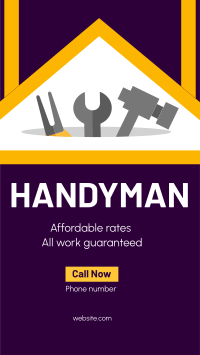 Expert Handyman Services Facebook Story