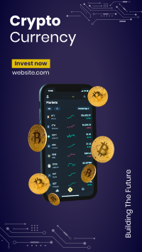 Cryptocurrency Investment Instagram Story