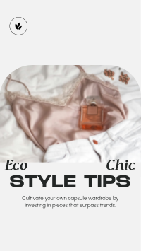 Eco Chic Tips Facebook Story