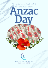 Rustic Anzac Day Flyer